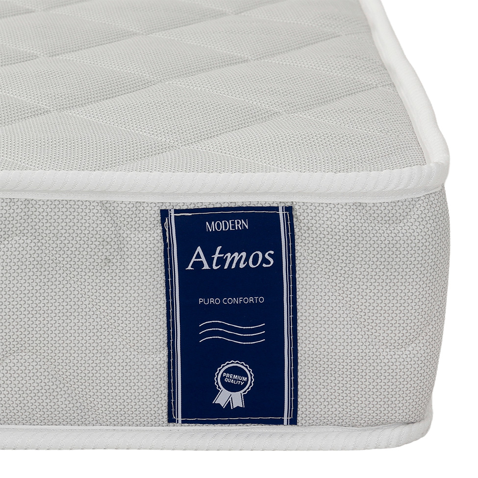 Colchão Casal Atmos Misto D28 (17x138x188) Branco