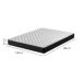 Colchão Casal Howie Espuma D33 (17x138x188) Preto e Branco