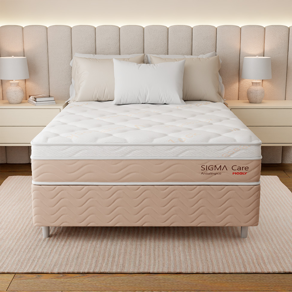 Colchão Casal Sigma Care Misto Antialérgico (23x138x188)