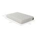 Colchão King Zenith Molas Ensacadas (22x193x203) Branco