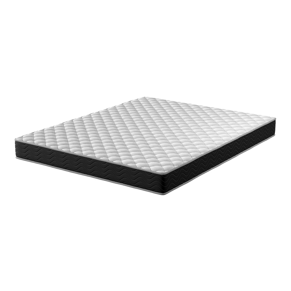 Colchão Queen Howie Espuma D45 (17x158x198) Preto e Branco