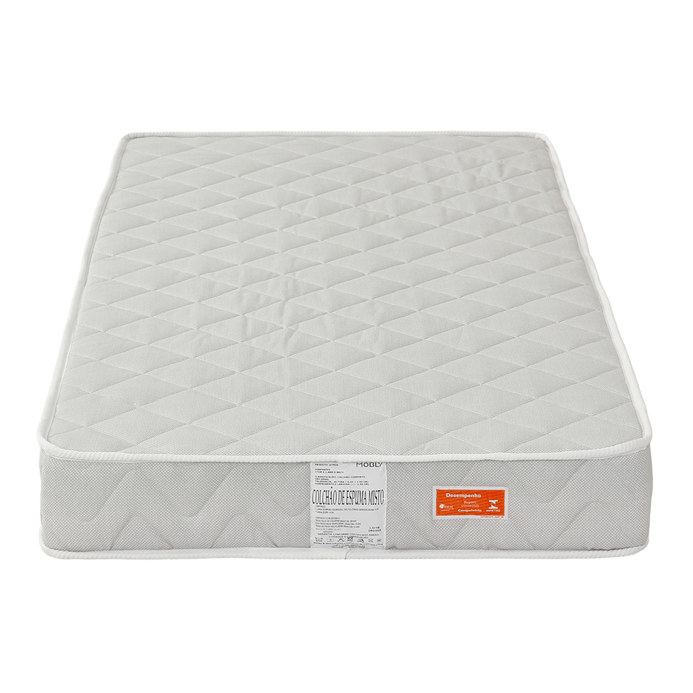 Colchão Solteiro Atmos Misto D28 (17x88x188) Branco