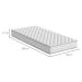 Colchão Solteiro Howie Espuma D28 (17x88x188) Branco