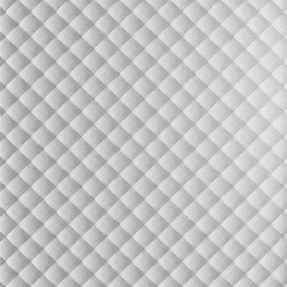 Colchão Solteiro Howie Espuma D33 (17x78x188) Preto e Branco
