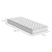 Colchão Solteiro Howie Espuma D45 (17x78x188) Branco