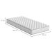 Colchão Solteiro Howie Espuma D45 (17x88x188) Branco