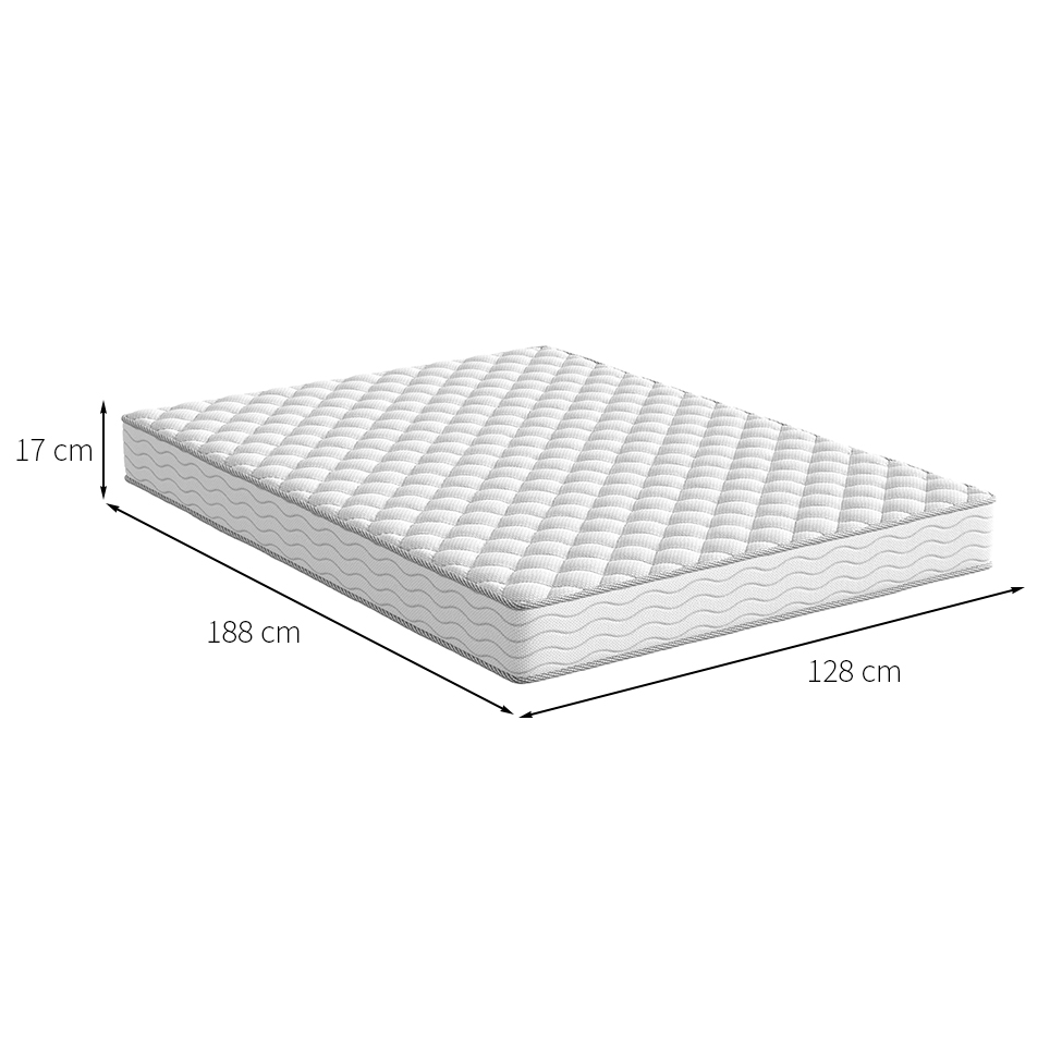 Colchão Viúva Howie Espuma D28 (17x128x188) Branco