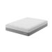 Colchão Viúva Sublime Mola Ensacada e Espuma Viscoelástica (32x128x188) Cinza e Branco