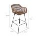 Conjunto com 2 Banquetas Amalfi Natural