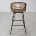 Conjunto com 2 Banquetas Amalfi Natural