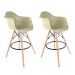 Conjunto com 2 Banquetas Arm Bege