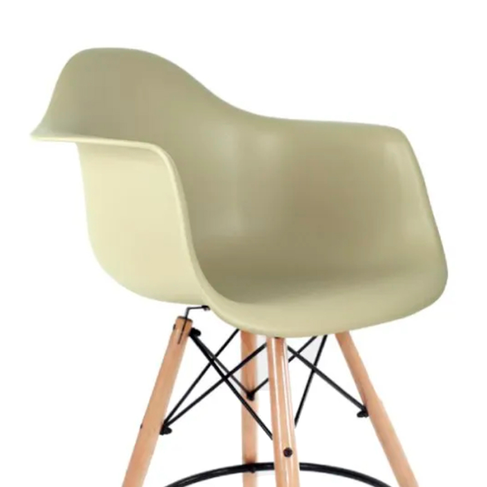 Conjunto com 2 Banquetas Arm Bege