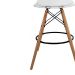Conjunto com 2 Banquetas Charles Eames Cristal