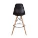 Conjunto com 2 Banquetas Charles Eames Preto