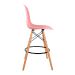 Conjunto com 2 Banquetas Charles Eames Rosa
