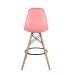 Conjunto com 2 Banquetas Charles Eames Rosa