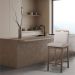Conjunto com 2 Banquetas Dani Nogueira e Bege