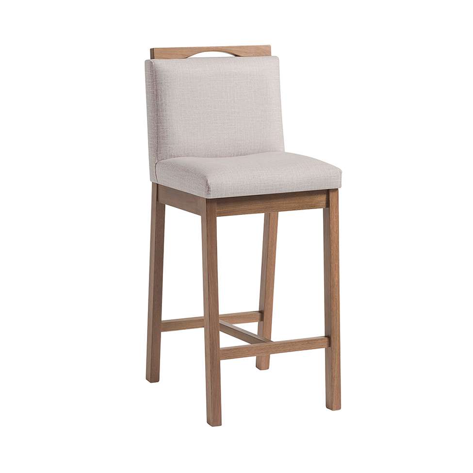 Conjunto com 2 Banquetas Dani Nogueira e Bege