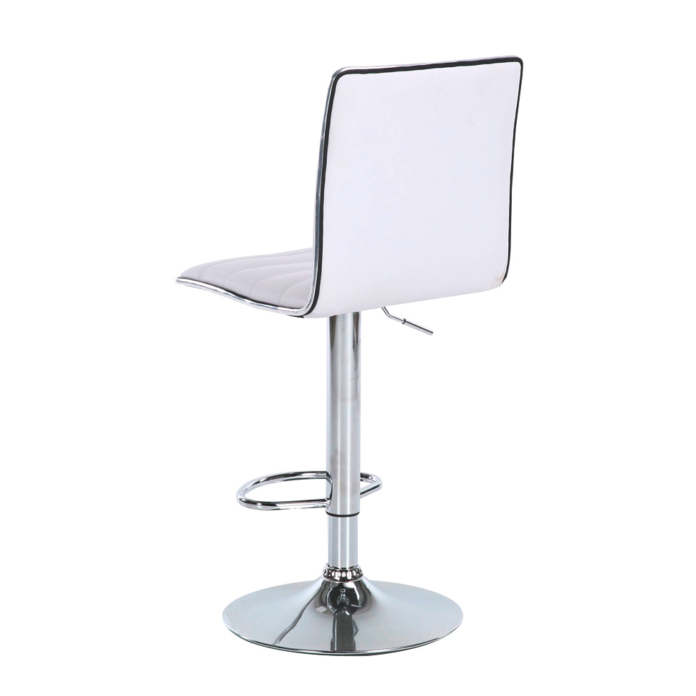 Conjunto com 2 Banquetas Giratórias Marilyn Branco