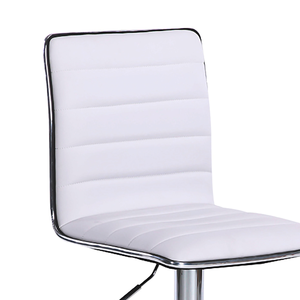 Conjunto com 2 Banquetas Giratórias Marilyn Branco