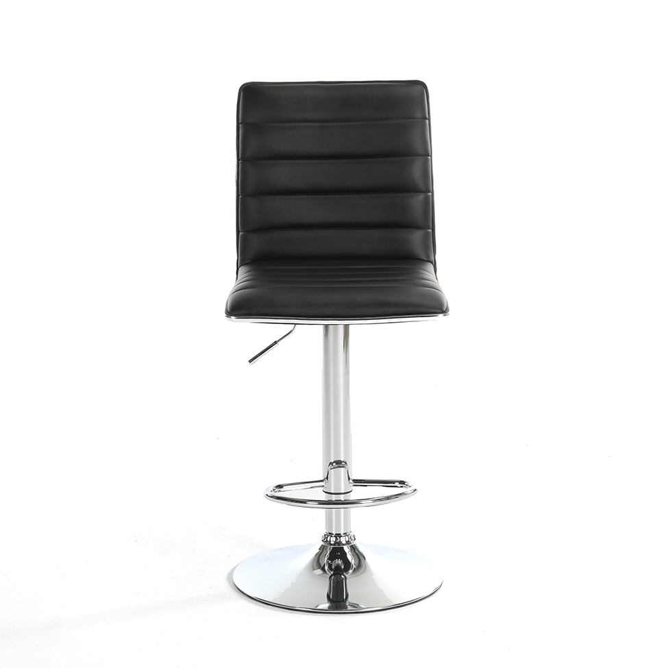 Conjunto com 2 Banquetas Giratórias Marilyn Preto