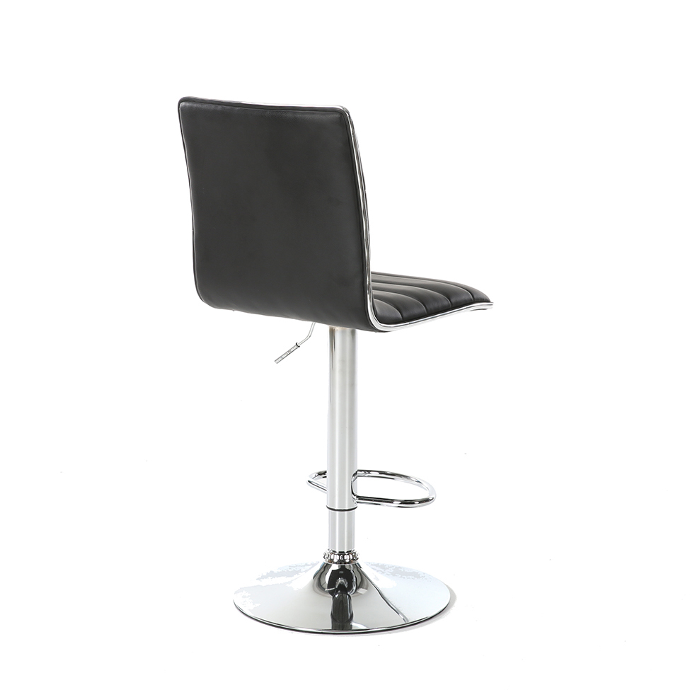 Conjunto com 2 Banquetas Giratórias Marilyn Preto
