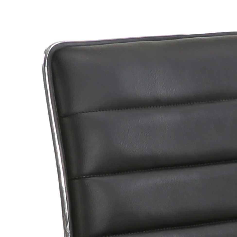 Conjunto com 2 Banquetas Giratórias Marilyn Preto
