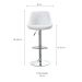 Conjunto com 2 Banquetas Giratórias Milano Branco