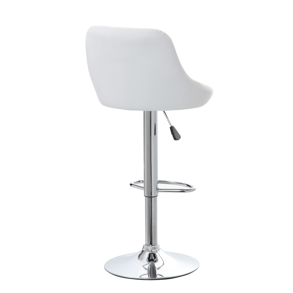 Conjunto com 2 Banquetas Giratórias Milano Branco