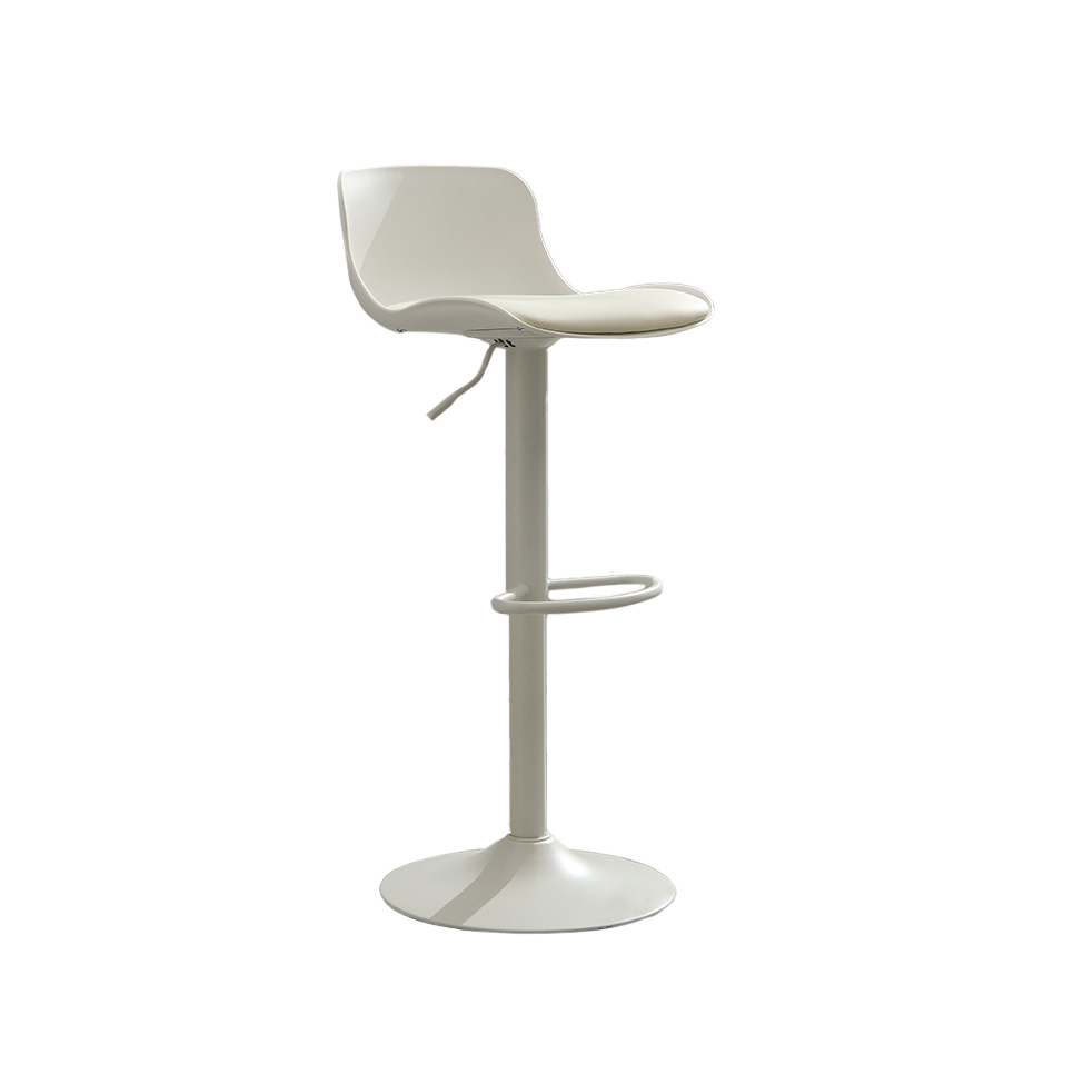 Conjunto com 2 Banquetas Giratórias Reims Branco