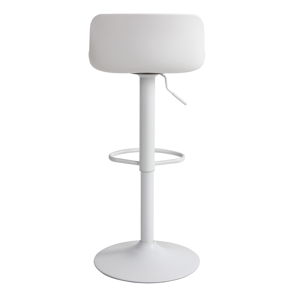 Conjunto com 2 Banquetas Giratórias Rennes Branco