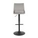 Conjunto com 2 Banquetas Giratórias Sommer Cinza