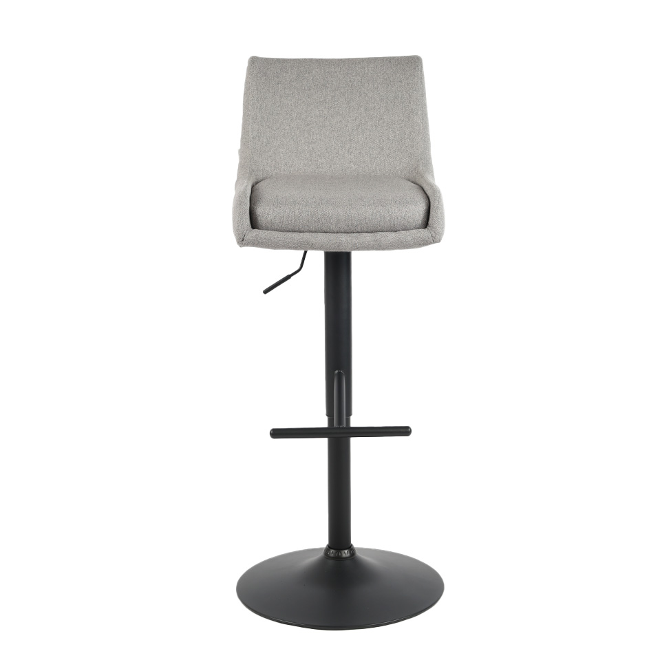 Conjunto com 2 Banquetas Giratórias Sommer Cinza
