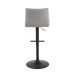 Conjunto com 2 Banquetas Giratórias Sommer Cinza