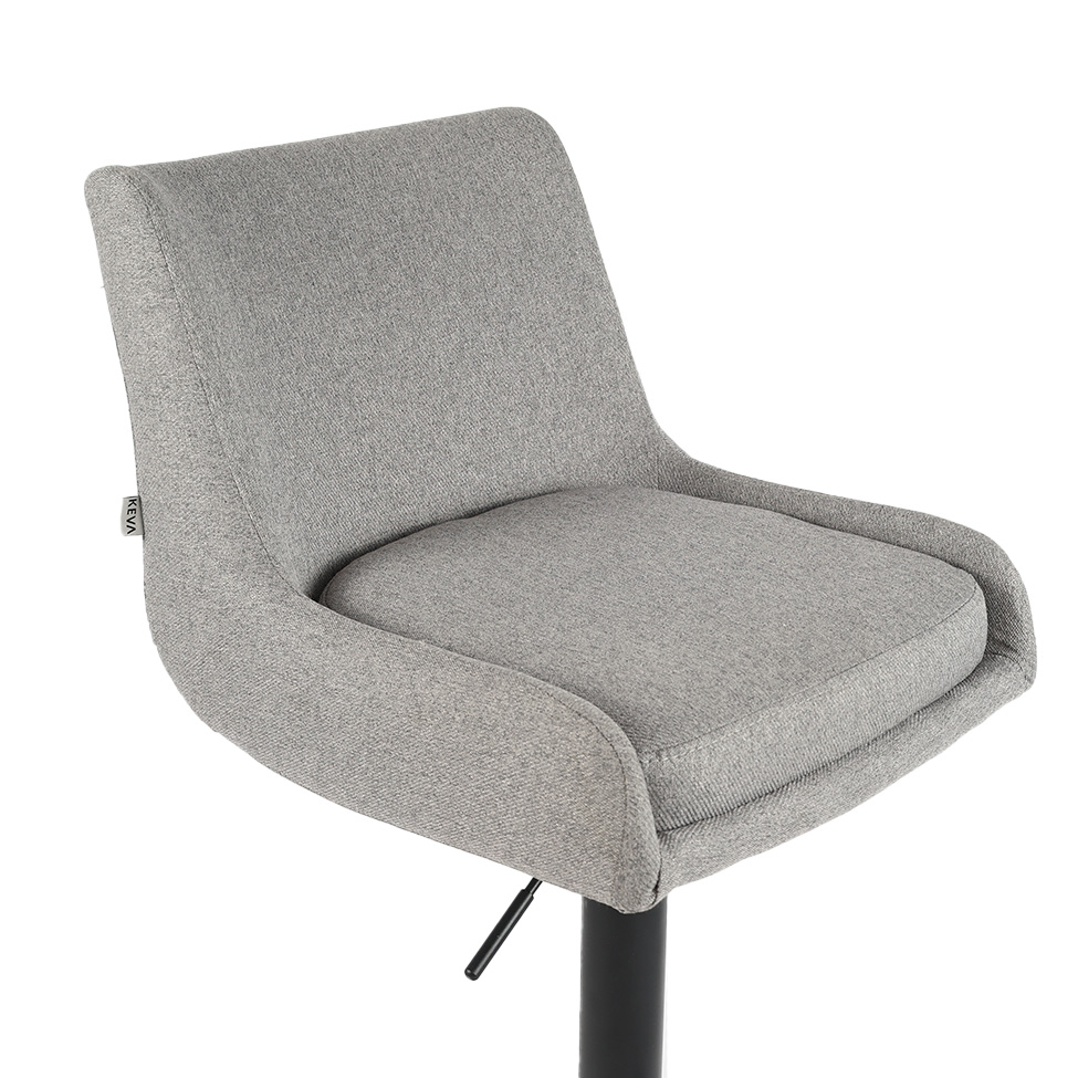 Conjunto com 2 Banquetas Giratórias Sommer Cinza