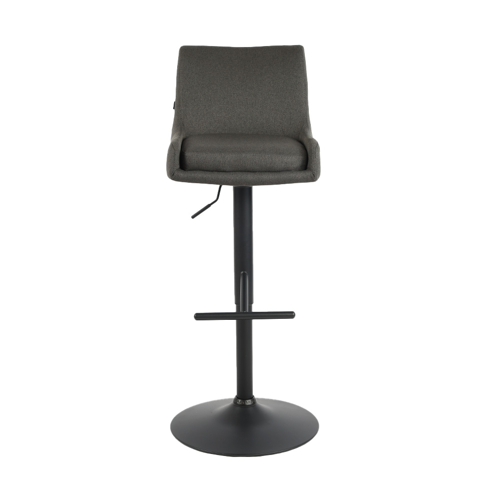 Conjunto com 2 Banquetas Giratórias Sommer Cinza Escuro