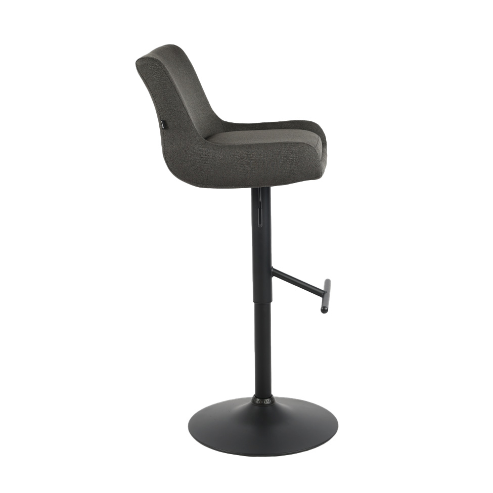 Conjunto com 2 Banquetas Giratórias Sommer Cinza Escuro