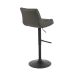 Conjunto com 2 Banquetas Giratórias Sommer Cinza Escuro