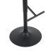 Conjunto com 2 Banquetas Giratórias Sommer Cinza Escuro