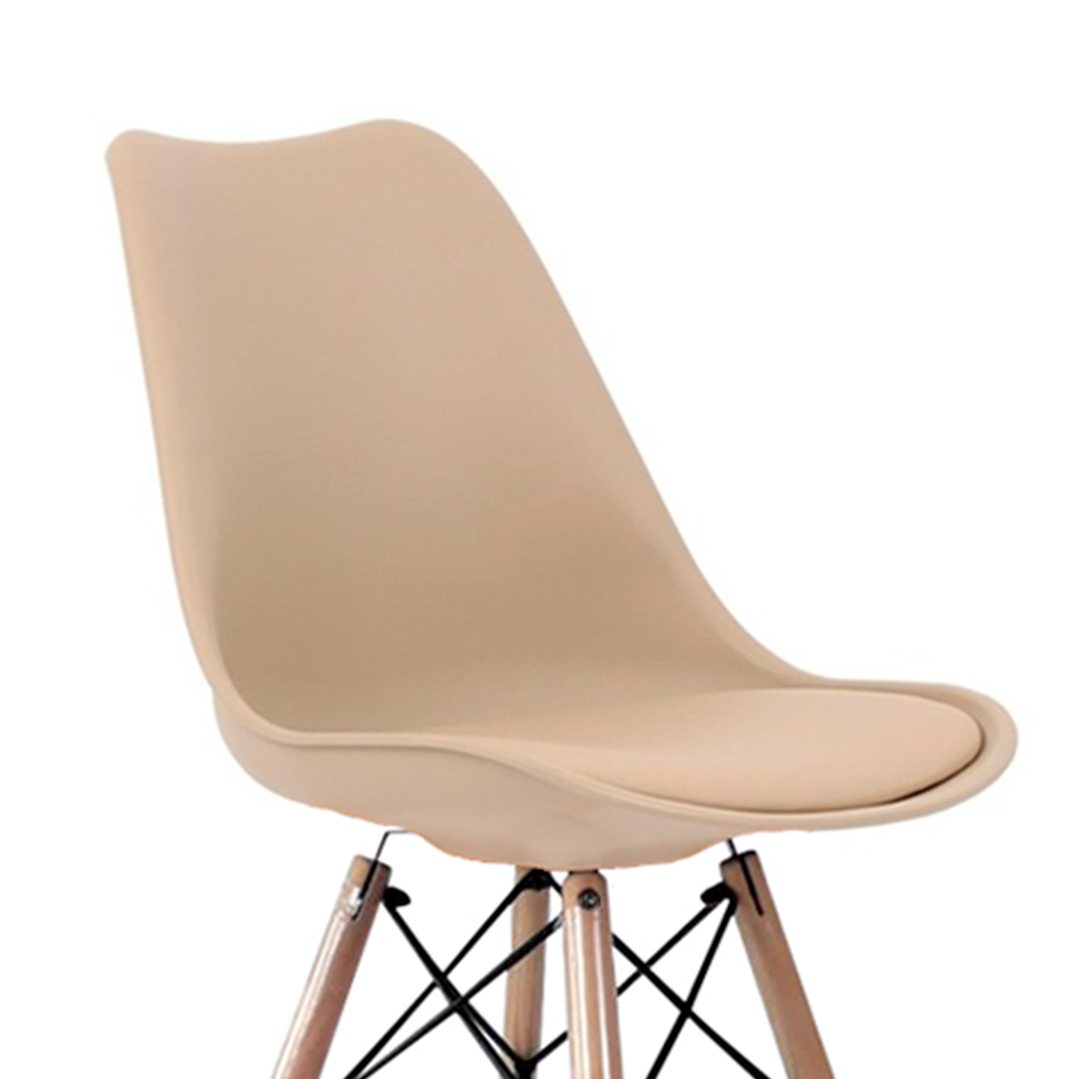 Conjunto com 2 Banquetas Saar Bege