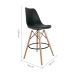 Conjunto com 2 Banquetas Saar Preto