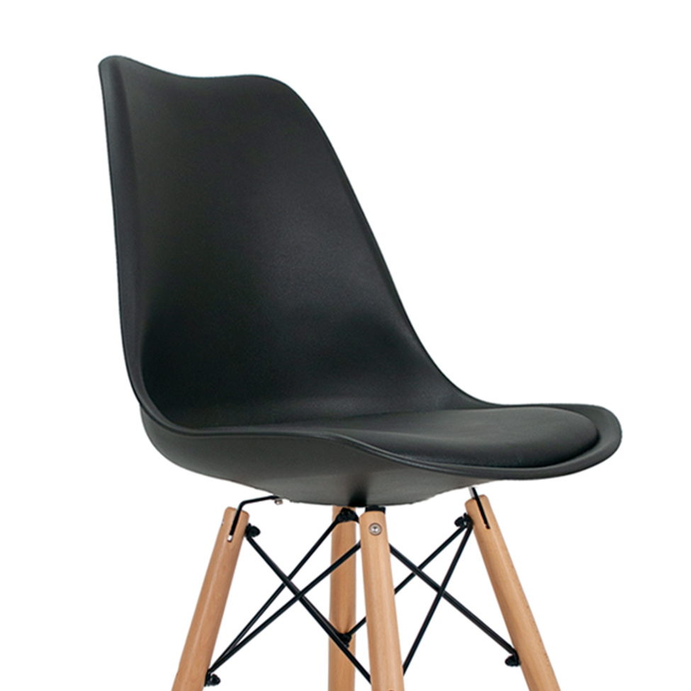 Conjunto com 2 Banquetas Saar Preto