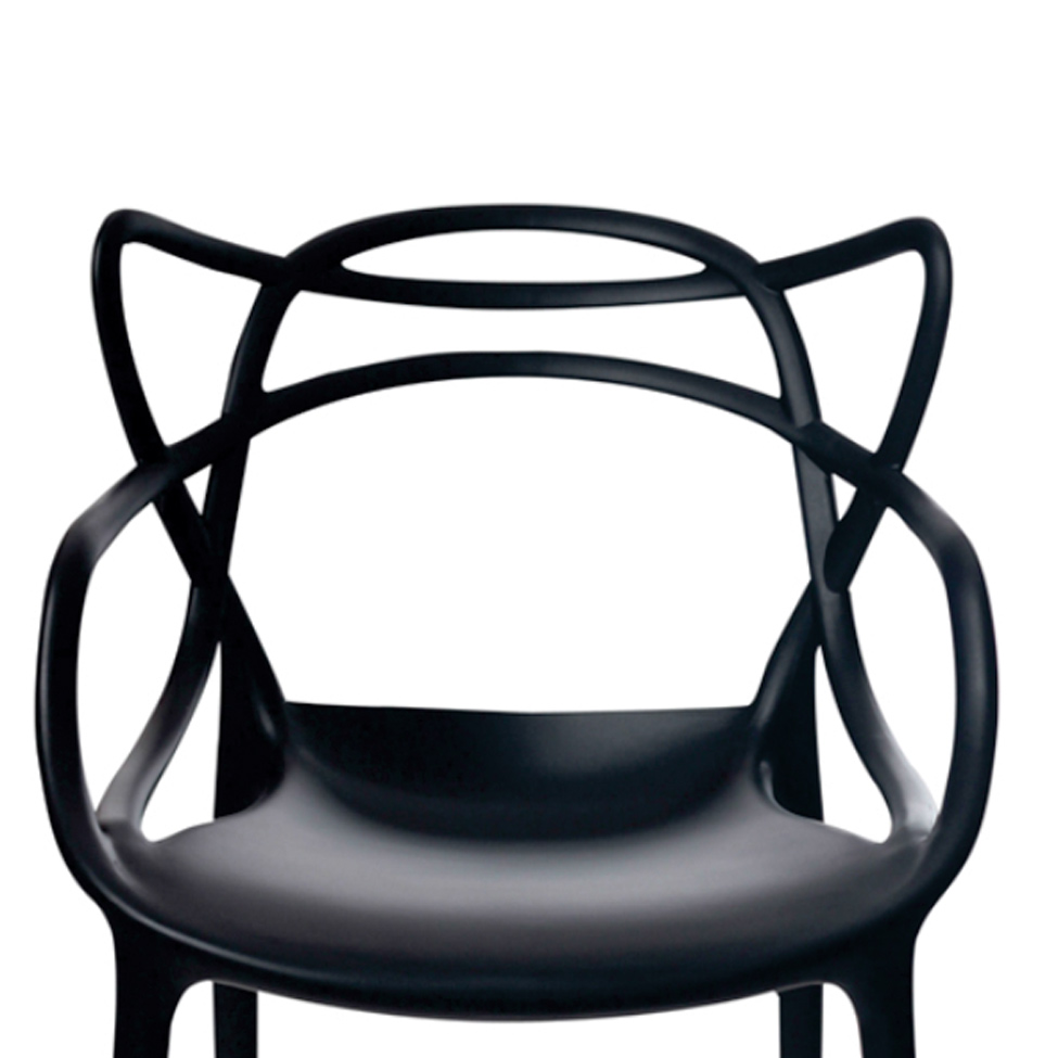 Conjunto com 2 Cadeiras Allegra Preta