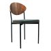 Conjunto com 2 Cadeiras Bella Wood Cinza