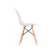 Conjunto com 2 Cadeiras Charles Eames I Branco