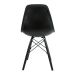 Conjunto com 2 Cadeiras Charles Eames II Preto