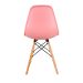 Conjunto com 2 Cadeiras Charles Eames Rosa