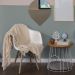 Conjunto com 2 Cadeiras Charles Eames com Braço I Branco