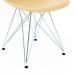 Conjunto com 2 Cadeiras Eames Bege