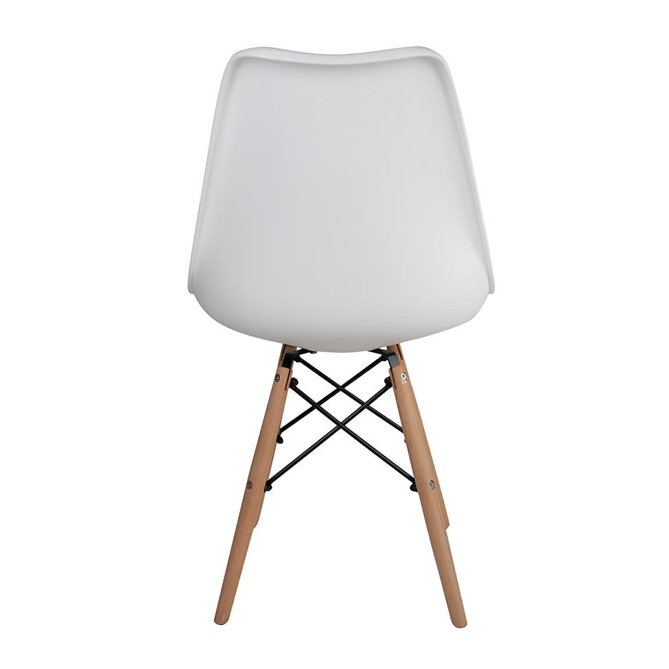 Conjunto com 2 Cadeiras Eames Saarinen Leda Branco